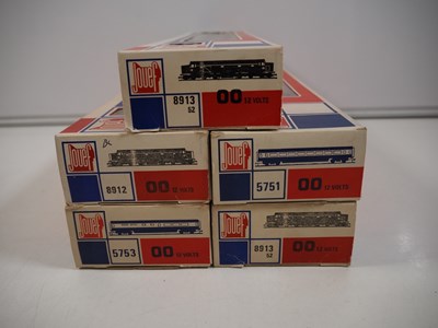 Lot 597 - A group of JOUEF OO gauge class 40 diesel...