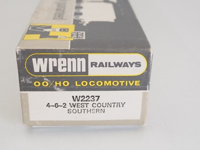 Lot 605 - A WRENN OO gauge W2237 West Country Class...