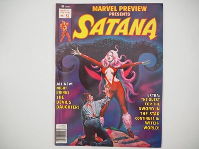 Lot 24 - MARVEL PREVIEW: SATANA #7 (1976 - CURTIS) -...