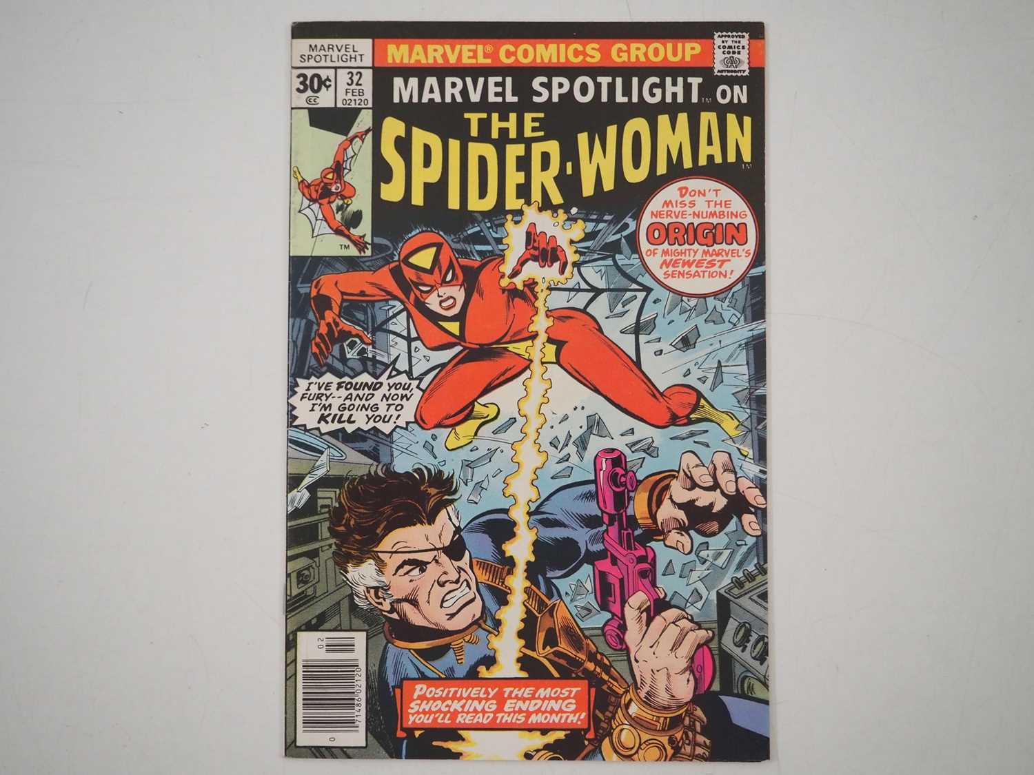Lot 44 - MARVEL SPOTLIGHT: SPIDER-WOMAN #32 (1977 -...