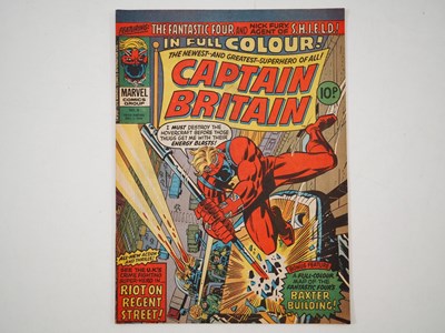 Lot 50 - CAPTAIN BRITAIN #8 - (1976 - MARVEL/BRITISH) -...