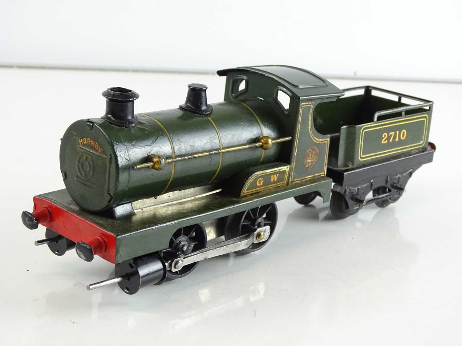 Lot 129 - A HORNBY SERIES O gauge clockwork No.1 0-4-0...