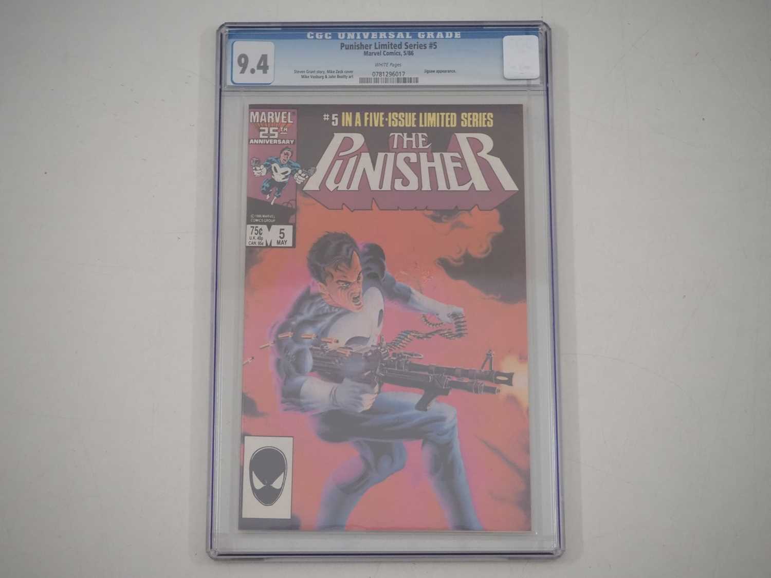 Lot 59 - THE PUNISHER LIMITED SERIES #5 (1986 - MARVEL)...