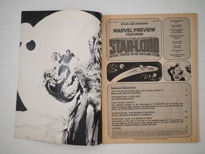 Lot 60 - MARVEL PREVIEW: STAR-LORD #4 (1976 - CURTIS) -...