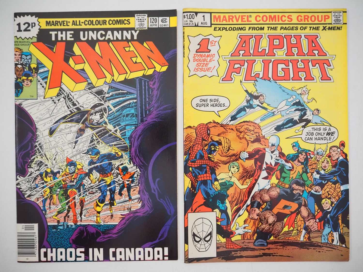 Lot 70 - UNCANNY X-MEN #120 + ALPHA FLIGHT #1 (2 in...