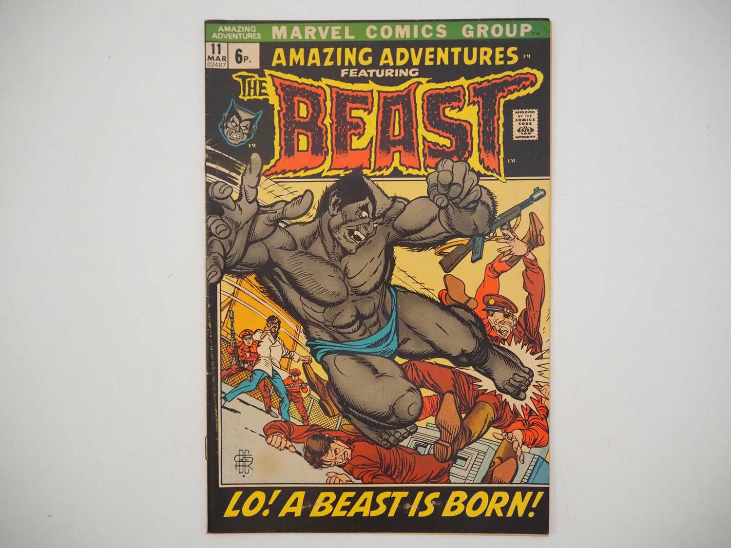 Lot 75 - AMAZING ADVENTURES VOL. 2 #11 (1972 - MARVEL -...