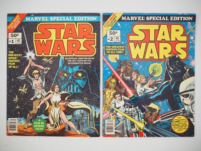 Lot 101 - STAR WARS: MARVEL TREASURY EDITIONS #1 & 2 (2...