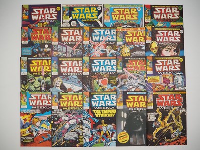 Lot 104 - STAR WARS WEEKLY #3, 4, 7, 9, 10, 11, 12, 13,...