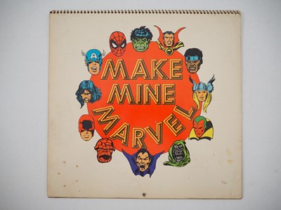 Lot 120 - MIGHTY MARVEL CALENDAR FOR 1975 - Signed by...