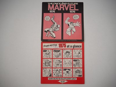 Lot 120 - MIGHTY MARVEL CALENDAR FOR 1975 - Signed by...