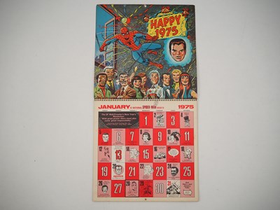 Lot 120 - MIGHTY MARVEL CALENDAR FOR 1975 - Signed by...