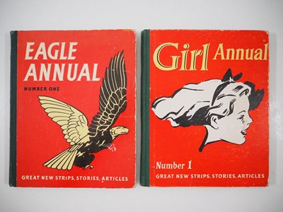 Lot 135 - EAGLE ANNUAL #1 & GIRL ANNUAL #1 (2 in Lot) -...