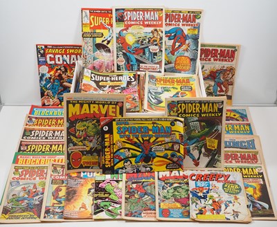 Lot 136 - BRITISH COMIC & MAGAZINE LOT (200+ in Lot) -...