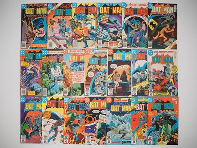 Lot 151 - BATMAN #320 to 339 (20 in Lot) - (1980/1981 -...