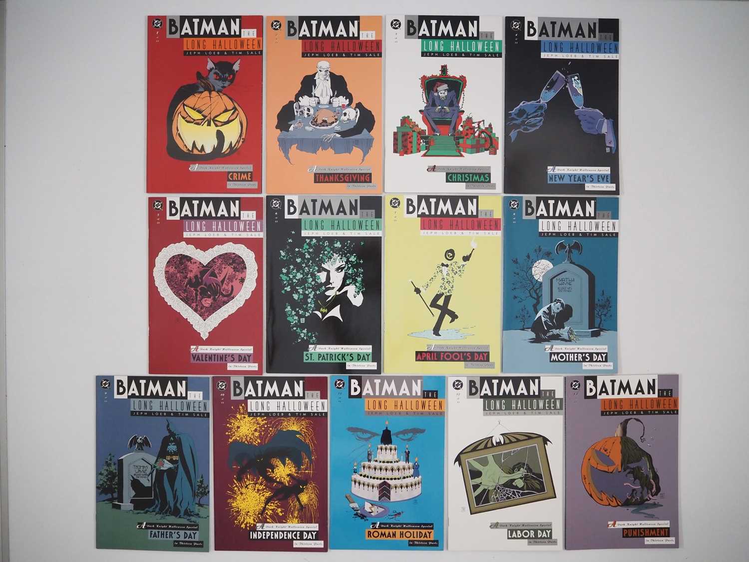 Lot 153 - BATMAN: THE LONG HALLOWEEN #1, 2, 3, 4, 5, 6,...