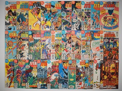 Lot 157 - NEW TEEN TITANS #1, 2, 3, 4, 5, 6, 7, 8, 9, 10,...