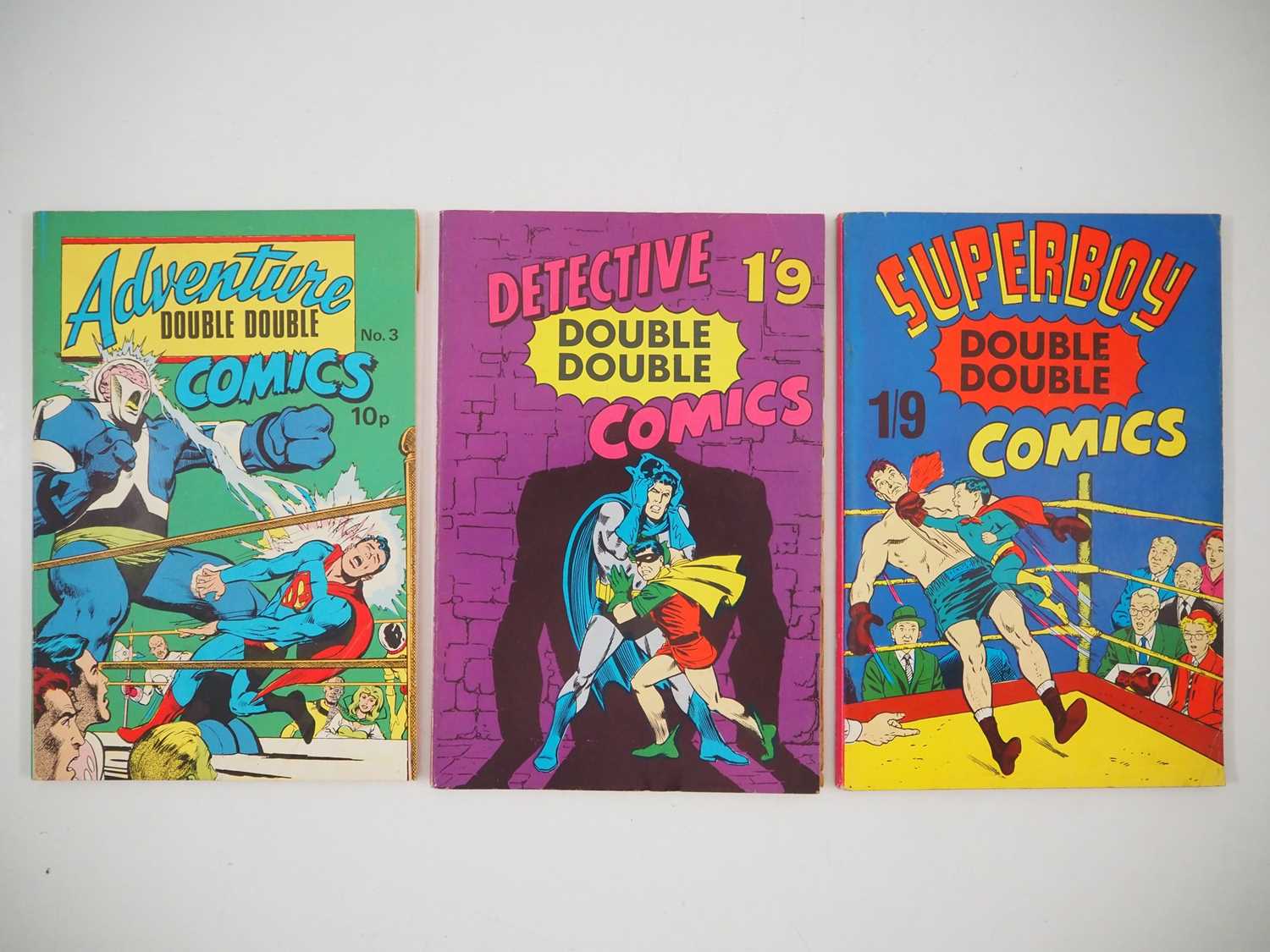 Lot 160 - DOUBLE DOUBLE COMICS (3 in Lot) - (THORPE &...