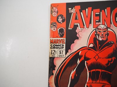 Lot 187 - AVENGERS #57 (1968 - MARVEL) - "Behold the...