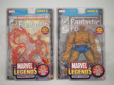 Lot 195 - MARVEL LEGENDS SERIES II ACTION FIGURES: HUMAN...