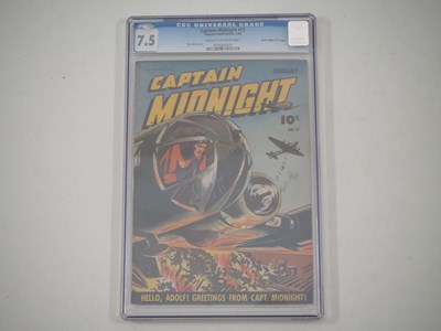 Lot 237 - CAPTAIN MIDNIGHT #17 (1944 - FAWCETT...