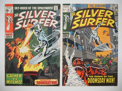 Lot 259 - SILVER SURFER #12 & 13 (2 in Lot) - (1970 -...