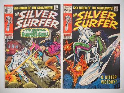 Lot 260 - SILVER SURFER #9 & 11 (2 in Lot) - (1969 -...