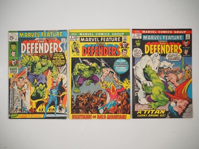 Lot 281 - MARVEL FEATURE #1, 2, 3 (3 in Lot) -...