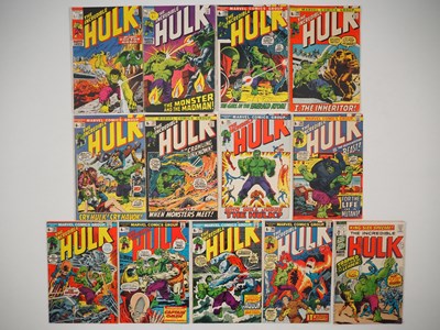 Lot 285 - INCREDIBLE HULK #143, 144, 148, 149, 150, 151,...