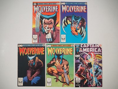 Lot 298 - WOLVERINE #1, 2, 3, 4 + CAPTAIN AMERICA ANNUAL...