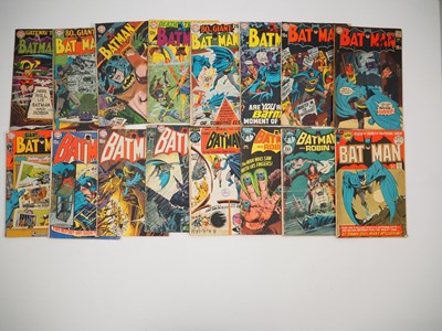 Lot 311 - BATMAN #202, 203, 205, 207, 208, 211, 214, 217,...