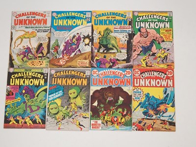 Lot 315 - CHALLENGERS OF THE UNKNOWN #24, 25, 26, 52, 53,...