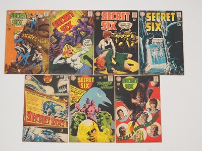 Lot 336 - SECRET SIX #1, 2, 3, 4, 5, 6, 7 (7 in Lot) -...