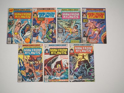 Lot 353 - MAN FROM ATLANTIS #1, 2, 3, 4, 5, 6, 7 (7 in...