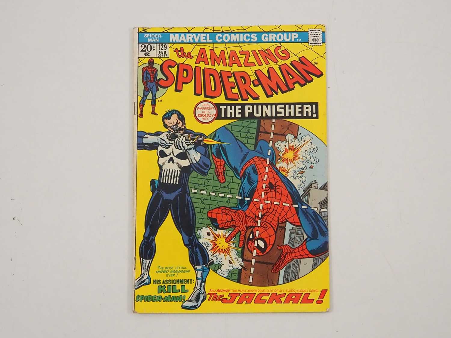 Lot 356 - AMAZING SPIDER-MAN #129 - (1974 - MARVEL) -...