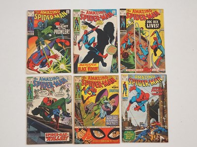 Lot 371 - AMAZING SPIDER-MAN #78, 86, 89, 90, 94, 95 (6...