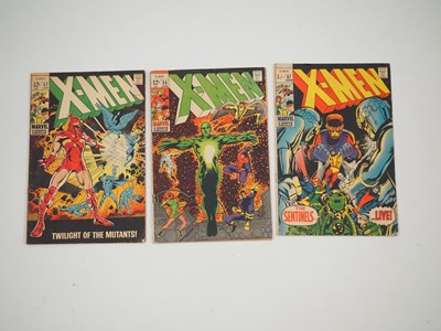 Lot 377 - X-MEN #52, 55, 57 (3 in Lot) - (1969 - MARVEL -...