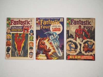 Lot 379 - FANTASTIC FOUR #54, 55, 56 (3 in Lot) - (1966 -...