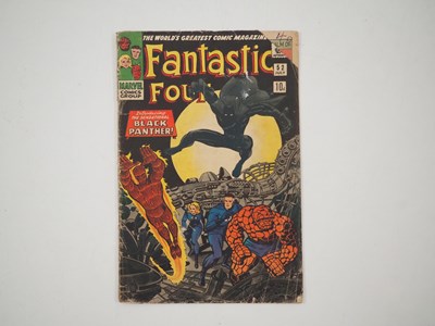 Lot 380 - FANTASTIC FOUR #52 (1966 - MARVEL - UK Price...