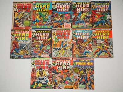 Lot 385 - LUKE CAGE, HERO FOR HIRE #2, 4, 5, 7, 9, 10,...