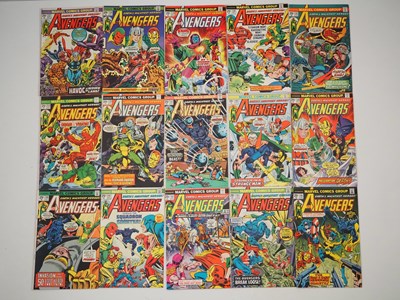 Lot 387 - AVENGERS #127, 128, 129, 130, 132, 134, 135,...