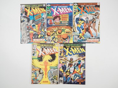 Lot 390 - UNCANNY X_MEN #122, 123, 124, 125, 126 - (5 in...