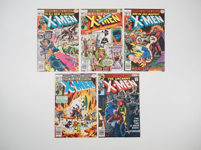 Lot 393 - UNCANNY X-MEN #110, 111, 112, 113, 114 - (5 in...