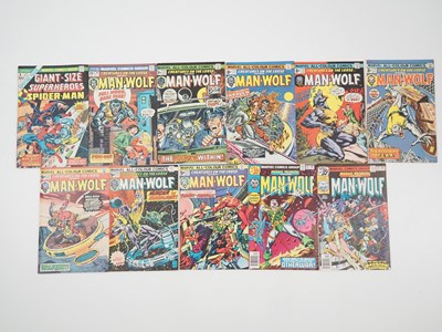 Lot 408 - MAN-WOLF LOT (11 in Lot) - Includes GIANT-SIZE...