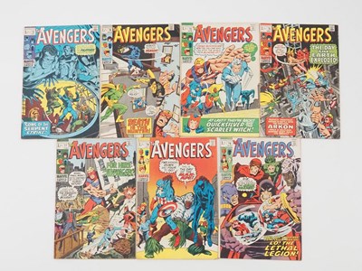 Lot 423 - AVENGERS #73, 74, 75, 76, 77, 78, 79 (7 in...