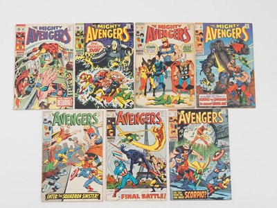 Lot 424 - AVENGERS #66, 67, 68, 69, 70, 71, 72 (7 in...