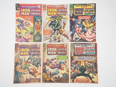 Lot 433 - TALES OF SUSPENSE #68, 73, 74, 75, 76, 78 (6...