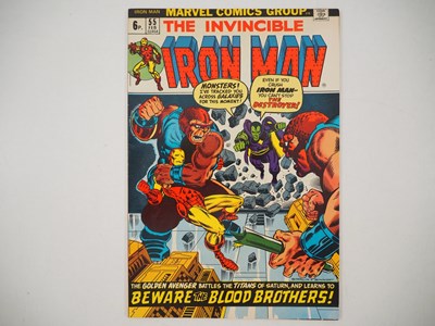 Lot 449 - IRON MAN #55 - (1973 - MARVEL - UK Price...