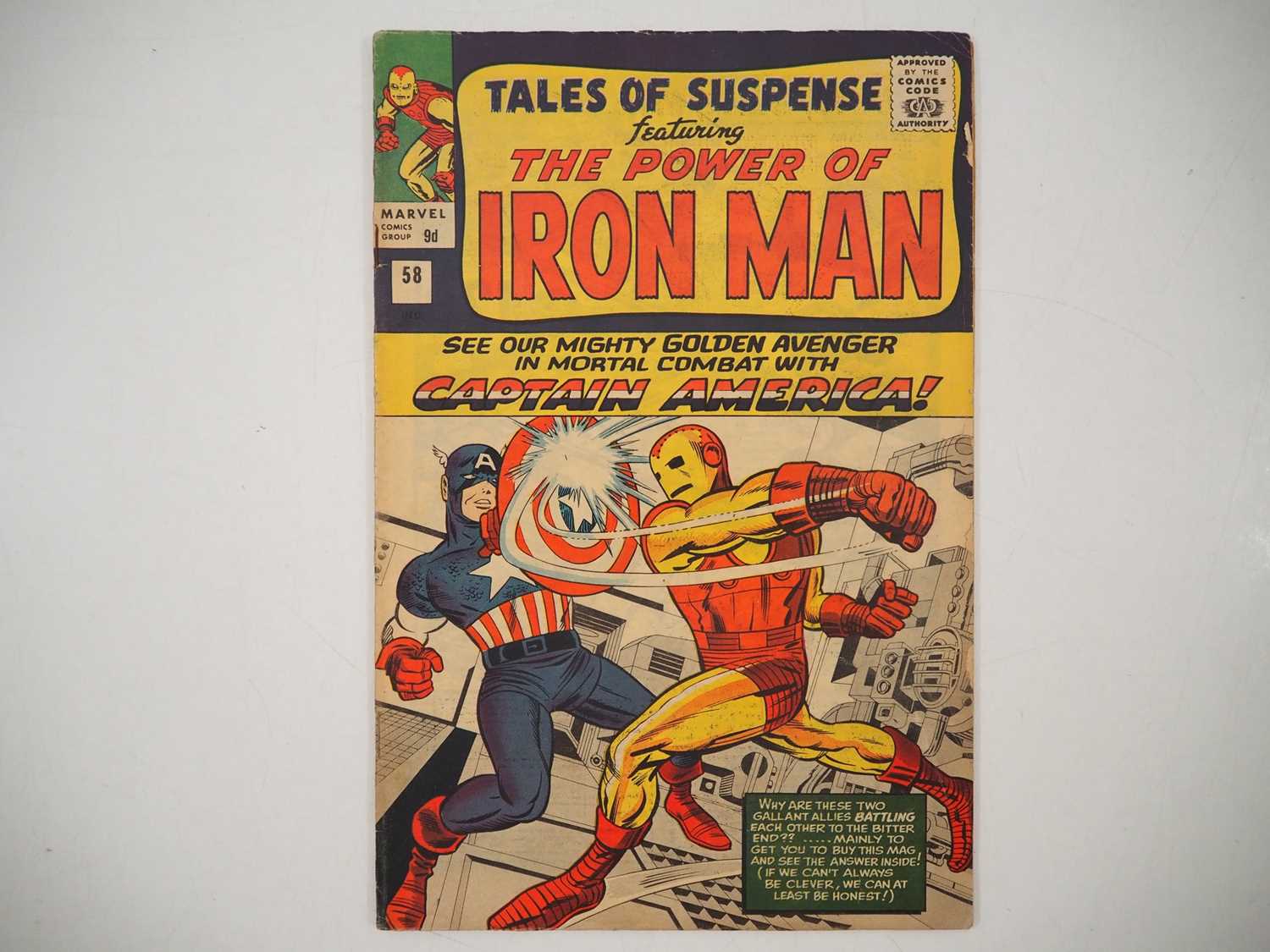 Lot 455 - TALES OF SUSPENSE #58 - (1964 - MARVEL - UK...