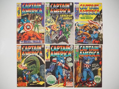 Lot 464 - CAPTAIN AMERICA #119, 120, 121, 122, 124, 125...