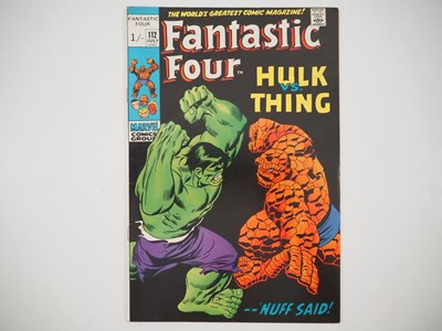 Lot 469 - FANTASTIC FOUR #112 (1971 - MARVEL - UK Price...